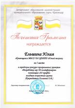 Ельшина Юлия 