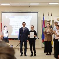 Церемония награждения призеров и победителей первого городского турнира по киберспорту «Тетрис» 