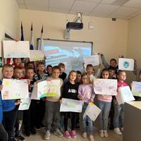 Общее фото обучающихся с их работами