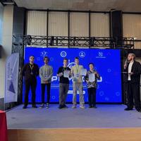 Наши обучающиеся Лушников Степан и Чигрин Святослав (команда «НЕО») 